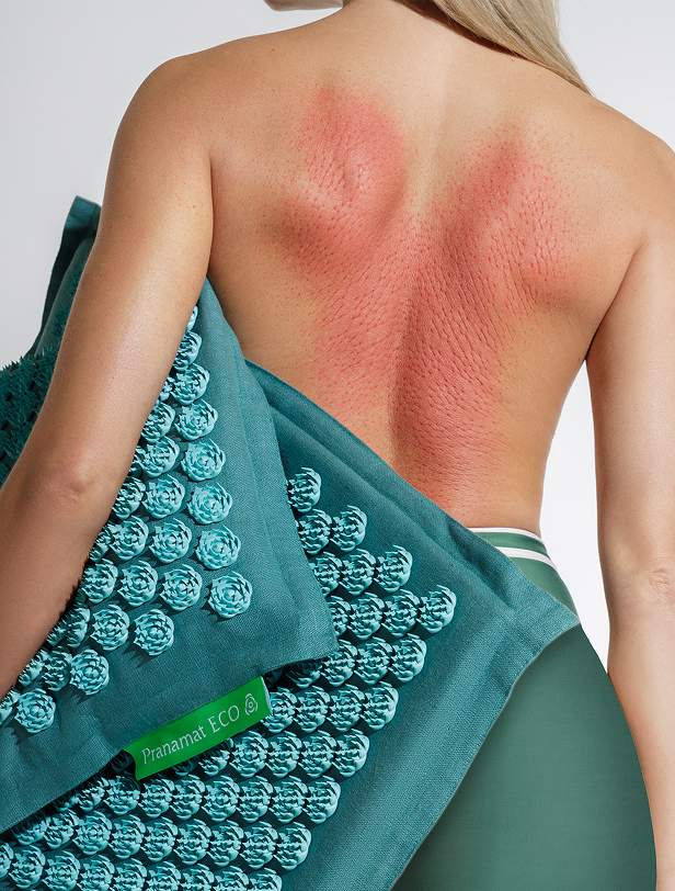 Glücklicher Rücken